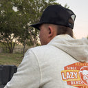 Lazy J Black Legado Mid Profile Trucker Hat