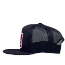 Lazy J Black Mexico Bull Trap High Profile Trucker Hat