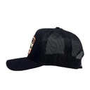 Lazy J Black Pure Bred High Profile Curved Bill Trucker Hat