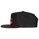 Lazy J Ranch Black Red Premium Ranch Rope Trucker Hat-