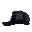 Lazy J Black Shafter High Profile Curved Bill Trucker Hat