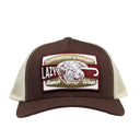 Lazy J Brown & Tan Outlast Mid Profile Trucker Hat