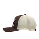 Lazy J Brown & Tan Outlast Mid Profile Trucker Hat