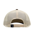 Lazy J Brown & Tan Pecos Curved Bill Trucker Hat
