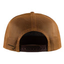 Lazy J Ranch Coyote Brown Quilted Hard Day Classic Five Panel Trucker Hat-