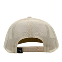 Lazy J Cream Red Stock Mid Profile Trucker Hat
