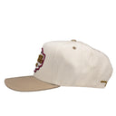 Lazy J Cream & Tan Gold Stock Vintage Five Panel Hat