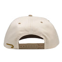 Lazy J Cream & Tan Gold Stock Vintage Five Panel Hat