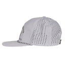 Lazy J Ranch Light Grey Show Time Embroidered Performance Rope Trucker Hat-