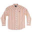 Lazy J Long Sleeve Performance Pearl Snap - Desert Stripe