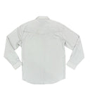 Lazy J Long Sleeve Performance Pearl Snap - Grey-