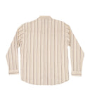 Lazy J Long Sleeve Performance Pearl Snap - Pink/Grey Stripe-