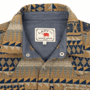 Lazy J Men's Aztec Print Jacket - Brown-