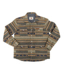 Lazy J Men's Aztec Print Jacket - Brown-