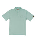 Lazy J Men's Classic Solid Pearl Snap Polo Shirt-