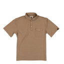Lazy J Men's Classic Solid Pearl Snap Polo Shirt-
