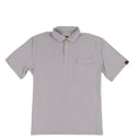 Lazy J Men's Classic Solid Pearl Snap Polo Shirt-
