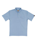 Lazy J Men's Classic Solid Pearl Snap Polo Shirt-