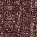 Lazy J Men's Print Pearl Snap Polo Shirt - Maroon-