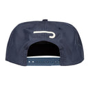 Lazy J Ranch Navy Red Premium Ranch Rope Trucker Hat-