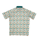 Lazy J Pearl Snap Polo - Green Desert Print