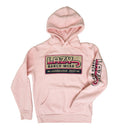 Lazy J Pink Rose Stone Pullover Hoodie