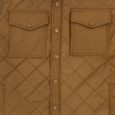 Lazy J Quilted Poly Jacket - Coyote Brown