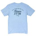 Lazy J Ranch 1776 Short Sleeve T-Shirt - Light Blue-