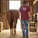 Lazy J Ranch 1776 Short Sleeve T-Shirt - Red-