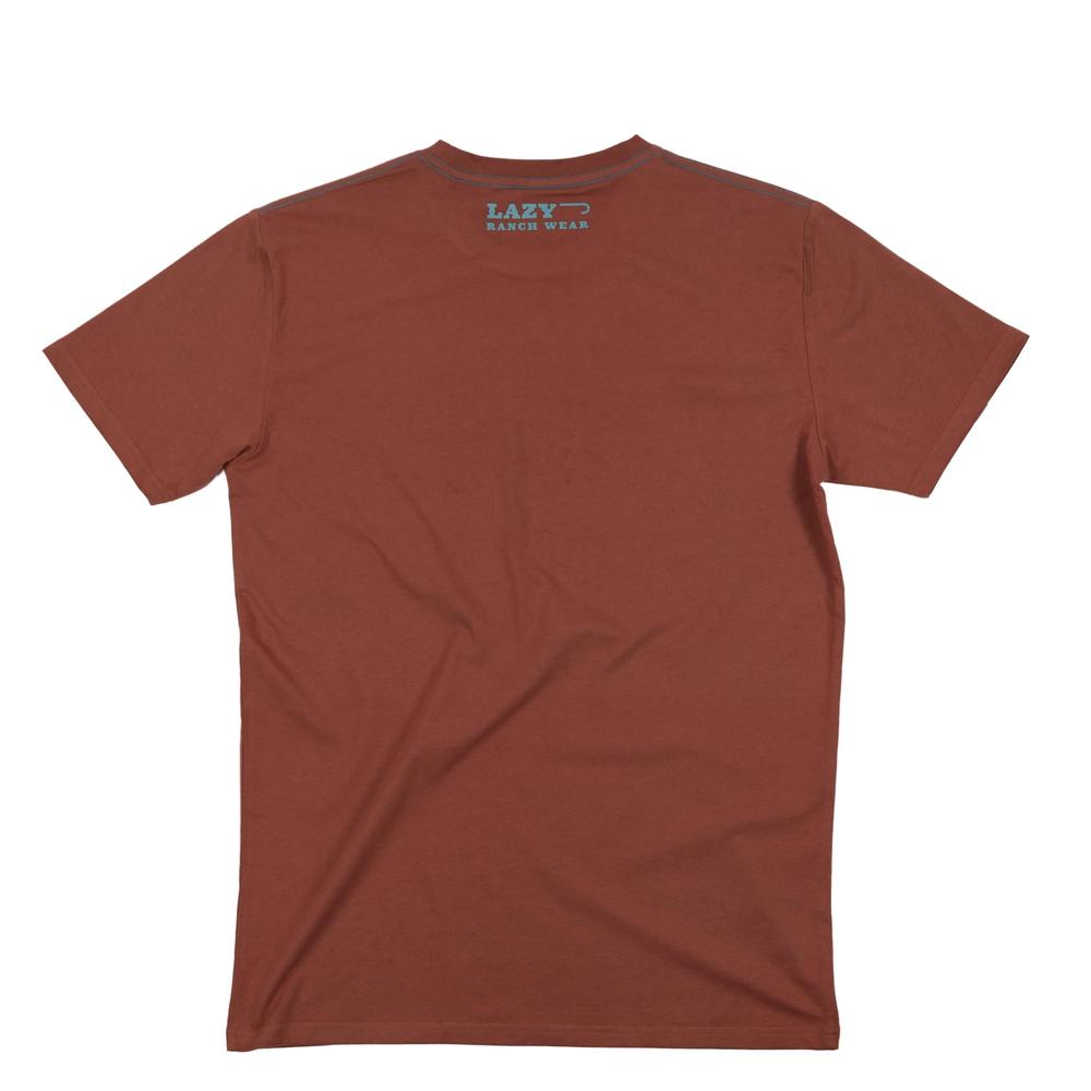 
                  
                    Lazy J Ranch Adobe Demand Short Sleeve-Shirt T- Rust-Lazy J Ranch Wear
                  
                