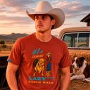 Lazy J Ranch Adobe Demand Short Sleeve T-Shirt - Rust-