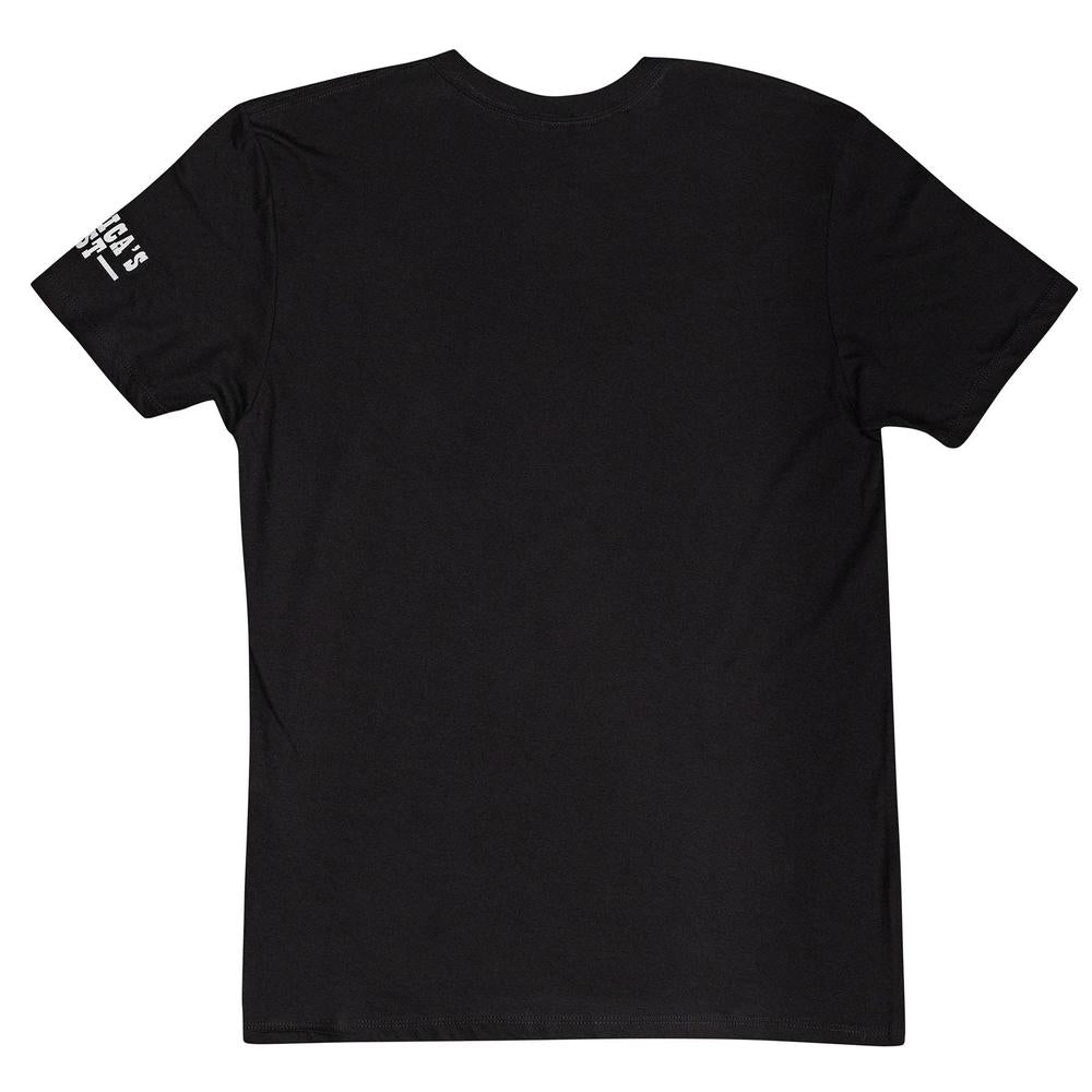 Lazy J Ranch America's Best Banner Short Sleeve Serape T-Shirt - Black-Lazy J Ranch Wear