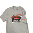 Lazy J Ranch Beefmaker Short Sleeve T-Shirt - Grey-