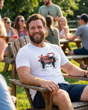 Lazy J Ranch Beefmaker Short Sleeve T-Shirt - White-