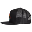 Lazy J Ranch Black Cactus Sunrise Classic Five Panel Trucker Hat-