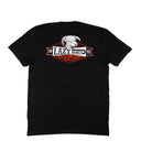 Lazy J Ranch Black Domino Short Sleeve T-Shirt - Black-