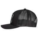 Lazy J Ranch Black Elevation Mid Profile Trucker Hat-