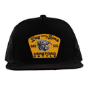 Lazy J Ranch Black Gold Hot Shot Classic Five Panel Trucker Hat-