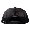 Lazy J Ranch Black Iron Horn Classic Rope Trucker Hat-