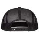 Lazy J Ranch Black Sunrise Bull Classic Five Panel Trucker Hat-