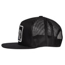Lazy J Ranch Black Sunset Retro Classic Five Panel Trucker Hat-
