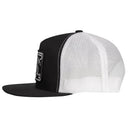 Lazy J Ranch Black & White Black Elevation Classic Five Panel Trucker Hat-