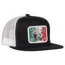 Lazy J Ranch Black & White Mexico Elevation Classic Five Panel Trucker Hat-