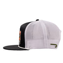 Lazy J Ranch Black & White Presidio Classic Rope Trucker Hat-