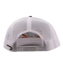 Lazy J Ranch Black & White Presidio Classic Rope Trucker Hat-