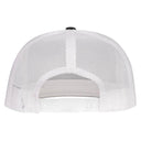 Lazy J Ranch Black & White Red America's Best Brand Classic Five Panel Trucker Hat-