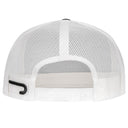 Lazy J Ranch Black & White Serape Elevation Classic Five Panel Trucker Hat-