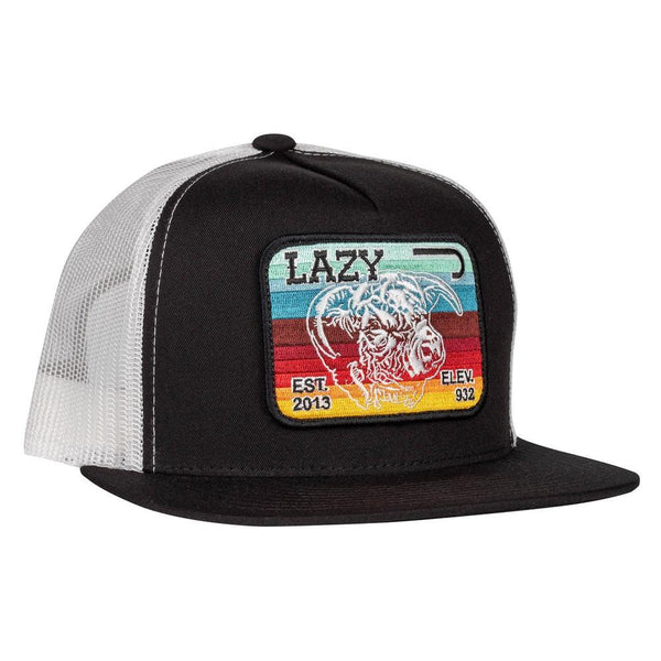 Lazy J Ranch Black & White Serape Elevation Classic Five Panel