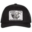 Lazy J Ranch Black Willow Cattle Headquarters Mid Profile Trucker Hat-