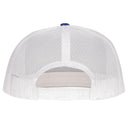 Lazy J Ranch Blue & White Texas Elevation Classic Five Panel Trucker Hat-